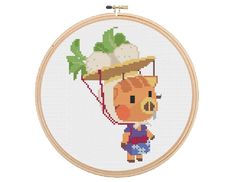 Animal Crossing Cross Stitch, Daisy Mae, Animal Crossing Characters, Diy Things, Perler Beads Designs, How To Make Diy, Mini Paintings, I Design, Perler Bead