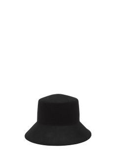 "Find EUGENIA KIM Ruby Felt Bucket Hat on Editorialist. Eugenia Kim \"Ruby\" felt bucket hat in sheep wool Downturned brim Item Weight (Lbs.): 0.1 Spot clean Imported" Classic Black Brimmed Bucket Hat, Elegant Felt Bucket Hat, Adjustable Wool Bucket Hat, Elegant Adjustable Black Bucket Hat, Adjustable Black Felt Bucket Hat, Black Brimmed Bucket Hat One Size, Bucket Hat Black, Eugenia Kim, Sheep Wool