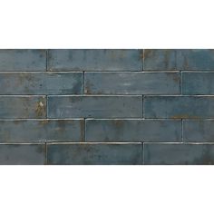 Tesoro Decorative Collection - Grunge Ceramic 3 in. x. 12 in. Wall Tile - Blue Pantry Walls, California Sunrise, Half Wall Shower, Kid Bathroom, Fireplace Tiles, Replacing Kitchen Countertops, Wall Tiles Design, Fire Places, Beach Stuff