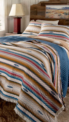 Western Quilts, Comforters & Bedding Exclusively At Rod's True Western - shop at rods.com Western Shop, Desert Painting, Rustic Farmhouse Style