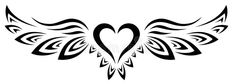 Heart And Wings Tattoo, Tattoo Angels, Heart With Wings Tattoo, Heart Wings, Quote Tattoos, Tattoo Heart, Anklet Tattoos, Heart Tattoos, Angel Wings Tattoo