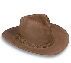 Get ready for an adventure with this leather outback hat. Done in a cool distressed finish, it bends and shapes to your liking, thanks to a hidden steel wire in the brim. From Minnetonka. Country Hats, Moving Cross Country, Outback Hat, What Is Trending Now, Equestrian Decor, Popular Products, Quality Hats, Western Hats, Cowgirl Hats