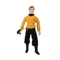 a star trek action figure is shown on a white background