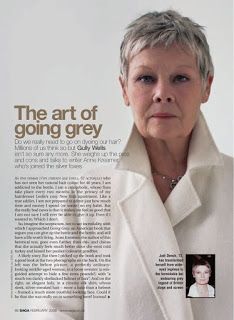 Judy Dench, Going Gray Gracefully, Beehive Hair, Going Grey, Judi Dench, Going Gray, Ageless Beauty, 짧은 머리, Aging Gracefully