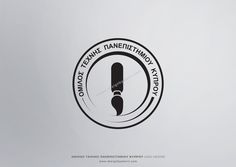 a black and white logo with the words, tom's finentymy tattoo