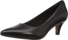 Amazon.com | Clarks Women's Linvale Jerica Pump | Pumps Shoes Types, Mid Heels Pumps, Orthopedic Shoes, Office Shoes, Clarks Shoes