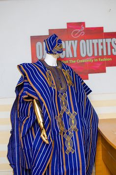 Men agbada sets, 3 peices. Available in all colors and Sizess. Green Agbada Styles Men Wedding, Blue Agbada With Traditional Patterns For Ceremonies, Traditional Agbada In Ankara Fabric, Agbada Styles Men Wedding, Agbada Styles Men, Agbada Outfit, Agbada Design, Traditional Wedding Dress, Aso Oke