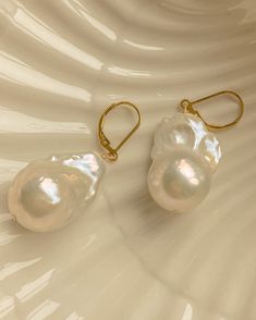 Versailles Pearl Earrings - Midori Jewelry Co.