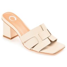 Block Heel Sandals, Open Toe Shoes, Round Toe Heels, Shoes Heels Pumps, Journee Collection, Block Heels Sandal, Heel Sandals, Pumps Heels, Heeled Mules