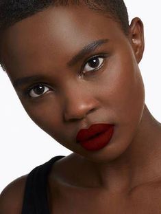 Cupid's Bow, Lower Lip, Basic Makeup, Upper Lip, Dark Skin Makeup, Red Lip, Makeup For Black Women, Flawless Makeup