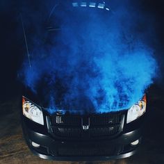 Gender Reveal Smoke Blue