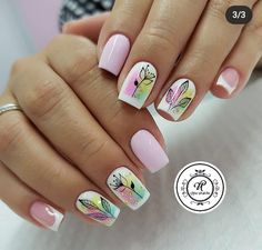 Acrylic Nail Stamp Designs, Finger Nail Art, Nail Art For Beginners, Trendy Nail Art Designs, Easy Nail Art