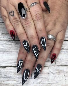 Horror Nails, Nail Art Halloween