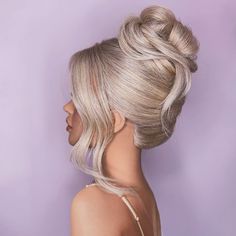 Joseph I'Anson | Want to see how to create a high bun with Faux Fringe! Then Checkout this video. 🩷 L’IMAGE Mannequin - “Gigi” from @equip_the_creative… | Instagram Boho Tutorial, French Twist Short Hair, Glam Ponytail, Love Hairstyles, High Bun Hair, Hair Hack, Short Hair Hacks, High Bun