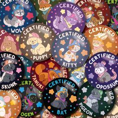 Cute Pin Designs, Button Pins Design, Button Pin Design Ideas, Pin Button Design, Backpack With Pins, Pin Backpack, Critters 3, Atlantis The Lost Empire, Cute Buttons