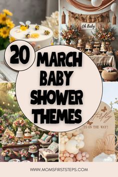 the top 20 march baby shower themes