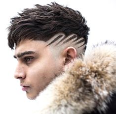 men trendy haircuts hairstyles modern styles lines Design Hairstyle, Types Of Fade Haircut, Mens Modern Hairstyles, Hairstyles Mens, Hairstyle Men, Beard Fade, Styles Hairstyles