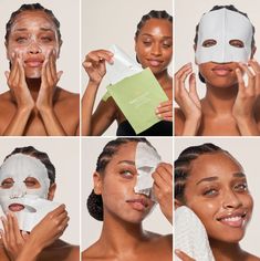 HOW TO USE: 1. Apply toner to cleansed face. 2. Open & unfold mask. 3. Remove transparent film from upper half & attach to face, carefully fitting around eyes & nose. Peel white film from outer surface. Remove transparent film from lower half & attach to face, carefully fitting around mouth. Peel white film from outer surface. 4. Wait 50 minutes or until mask is dry. *Drying time varies. 5. Remove upper & lower parts by peeling side to side. 6. Rinse face, continue with daily regimen. Clay Minerals, Deep Cleansing Oil, Portulaca Oleracea, Honeysuckle Flower, Volcanic Ash, Price List Template, Clear Complexion, Clearer Skin, Gentle Exfoliator