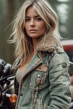 Blonde Hair Looks, Muscle Women, Hair Today, Mode Inspiration, Pretty Hairstyles, Hair Looks, Beautiful Hair, Hair Inspiration, Blonde Hair