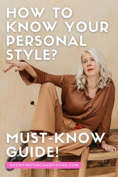 Is your closet filled with lots of different styles, none of which feel like "you?" The key to solving that problem is figuring out your personal style! Learn how to know your personal style. Includes a style words worksheet and 10-page list of brands to shop for your style! Dressing Simple, Find Your Own Style, Mom On The Go, Bad Fashion, French Women Style, Clothing Sites