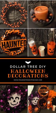 dollar tree diy halloween decorations