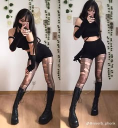 Goth Outfit, Goth Outfits, Gothic Outfits, Alternative Outfits, Really Cute Outfits, Rave Outfits, Kawaii Fashion