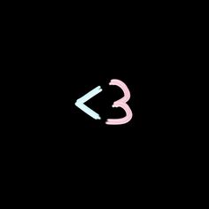 a black background with the letter b in pink and white on it's left side