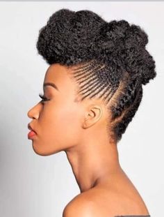 Natural Updo, Afro Textured Hair, Natural Black Women, Wedding Hair Inspiration, Natural Hair Updo, Natural Hair Inspiration, Hair Crush, Afro Hairstyles, Up Girl