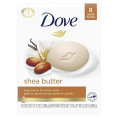 ad eBay - 8-Bars Dove Beauty Bar Soap for Softer Skin Shea Butter & Vanilla Scent 3.75 oz - Buy Now, click the link (eBay) Dove Shea Butter, Dove Bar Soap, Dove Bar, Dove Beauty Bar, Dove Soap, Foaming Body Wash, Dove Beauty, Gentle Skin Cleanser, Skin Cleanser