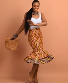 Fashion African Dresses, Tops Ankara, African Dresses For Women Ankara, African Print Skirt, Dresses African, African Skirts