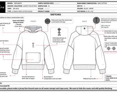 the hoodie is shown with instructions to make it look like an adult sized sweatshirt