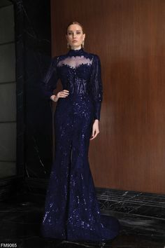 Indulge in elegance with the Azzure Couture FM9065 evening dress from the Spring 2024 Collection. Elevate your style and make a statement at any special occasion. Azzure Couture, Plastic Dress, Glamour Dress, Dress Cover, Spring 2024, 2024 Collection, Navy And Green, Elevate Your Style, Ball Dresses