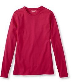 #LLBean: Bean's Tee, Long-Sleeve Crewneck