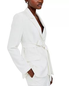 Whisper Belted Blazer Final sale | Not eligible for return or exchange Excluded from further discounts Elevate your office wardrobe with our chic and timeless Whisper Belted Blazer. This versatile piece is the perfect addition to any professional outfit, with its sophisticated design and flattering belted waist. Office approved, it exudes an exclusive and elegant vibe. Make a statement with this must-have blazer. Professional Outfit, Office Wardrobe, Belted Blazer, Summer White, Luxe Gifts, Professional Outfits, White Summer, French Connection, Final Sale