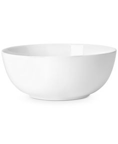 a white bowl is shown on a white background with no one around it to see the image