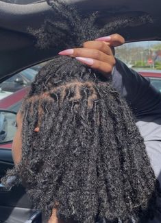 Hair Twists Black, Faux Locs Hairstyles, African Hair Braiding Styles, Starter Locs, Loc Journey