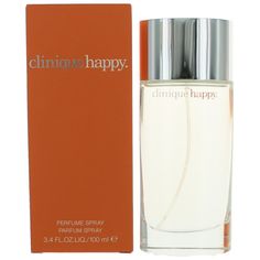 Happy by Clinique, 3.4 oz Perfume Spray for Women Launched by the design house of Clinique in 1997, HAPPY is classified as a refreshing, flowery fragrance. This feminine scent possesses a blend of floral jasmine, lilly of the valley, carnation. Happy Perfume, Clinique Happy, Summer Fragrance, Sweet Smell, Womens Fragrances, Perfume Spray, Fragrance Notes, Women Perfume, Women Fragrance