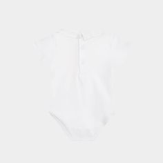 Marie Chantal "Ethan" bodysuit with embroidered pointed collar Round neckline Short sleeves Snap closure at back Snap gusset Cotton Made in Peru Classic Cotton Fitted Bodysuit, Classic Fitted White Bodysuit, Fitted Cotton Bodysuit For Baptism, Embroidered Bodysuit, Marie Chantal, Toddler Romper, Short Sleeve Romper, Baby Shorts, Snap Closure