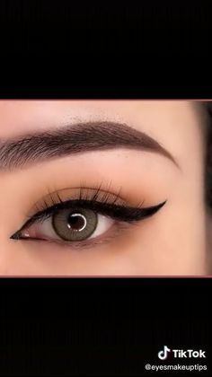 Siren Eye, Bentuk Alis, Anime Eye Makeup, Beauty Makeup Tutorial, Eye Makeup Pictures