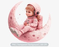 Astronaut Clipart, Space Png, Moon Astronaut, Png Art, Dark Material, Etsy Art Prints, Pink Moon, Digital Planners, Beautiful Picture