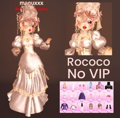 Granny dress is back so ofc I'm doing the rococo theme by maouxxx #dti #dresstoimpress #dtihack #dtihacks #novip #noviphack #dtiroblox #roblox #dtioutfit #dresstoimpressideas #dresstoimpressoutfits #robloxdresstoimpress