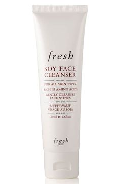 Fresh face wash Simple Face Cleanser, Expensive Face Cleanser, Soy Fresh Cleanser, Fresh Soy Cleanser, Fresh Soy Face Cleanser, Gentle Face Cleanser, Makeup Removing, Best Face Wash, Sensitive Eyes