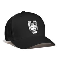 BIZARREFASHIONS | don t make me use my brain resource tools - Baseball Cap Small Caps