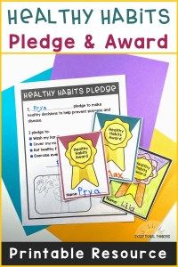 the healthy habit's pledge and award booklet