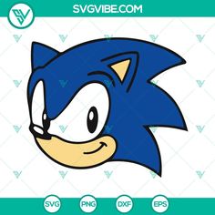 an image of sonic the hedge face