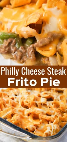 philly cheese steak frito pie is an easy and delicious appetizer