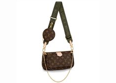 Buy and sell authentic handbags on StockX including the Louis Vuitton Multi Pochette Accessoires Monogram Khaki and thousands of other handbags with resale price data. Luxury Crossbody Bags With Strap, Louis Vuitton Fall 2022 Bag, Luxury Designer Crossbody Pouch, Luxury Designer Wallets For Shopping, Louis Vuitton Pochette Multi, Lv Bags Louis Vuitton Handbags 2022, Luxury Designer Bag With Strap, Luxury Designer Bags With Strap, Pochette Louis Vuitton