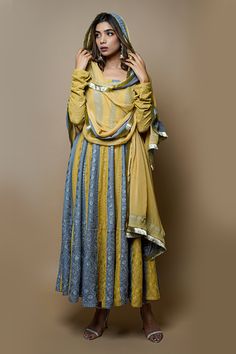 DETAILS: Long padded Anarkali kurta curated in two beautiful colours Plain Yellow colour palazzo Dupatta: Yellow dupatta with chikankari fabric border details and lace details. Neckline: off shoulder Sleeves: churidar sleeves Size and fit Kurta length: 50 inch Palazzo length: 36 inch Dupatta: 2.5 m Model Size: Model is wearing XXS Size Model Height: 5’6” Heels: 4 inches Fabric, colour and care Kurta Fabric: Heavy Chikankari on pure viscose georgette Sharara fabric: Cotton silk Colour: Yellow and Pista Green Anarkali Set With Chikankari Embroidery, Sheer Dupatta Anarkali Set In Mulmul, Pista Green Floor-length Anarkali Set With Chikankari Embroidery, Festive Pista Green Anarkali Set In Mulmul, Festive Pista Green Mulmul Anarkali Set, Yellow Mulmul Anarkali Set For Eid, Yellow Anarkali Set In Mulmul For Eid, Anarkali Pista Green Mulmul Sharara, Pista Green Anarkali Sharara In Mulmul