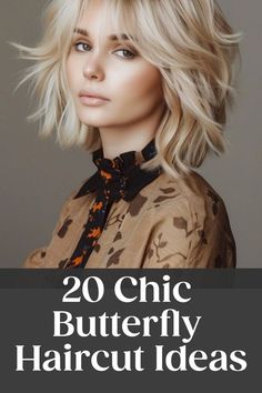 Discover the trendy and mesmerizing butterfly haircut for every hair length! Whether you have long, medium, or short hair, the butterfly haircut is a versatile style that adds a touch of elegance and flair to your look. Embrace the butterfly hair trend and transform your hairstyle into a chic statement piece. Find inspiration for your next salon visit with these stunning butterfly haircut ideas that will make you stand out from the crowd. Elevate your style game with the enchanting beauty of a b