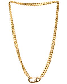 Haus of Alloy Claw Clasp Cuban Link Necklace Gold-filled Cuban link Chain: 16” L Clasp: 1” Oversized claw clasp Formal Cuban Link Necklace With Adjustable Chain, Classic Chain Link Necklace With Lobster Clasp, Formal Cuban Link Necklace With Lobster Clasp, Cuban Link Necklace, Cuban Link Chain, Cuban Link, Link Necklace, Necklace Gold, Link Chain